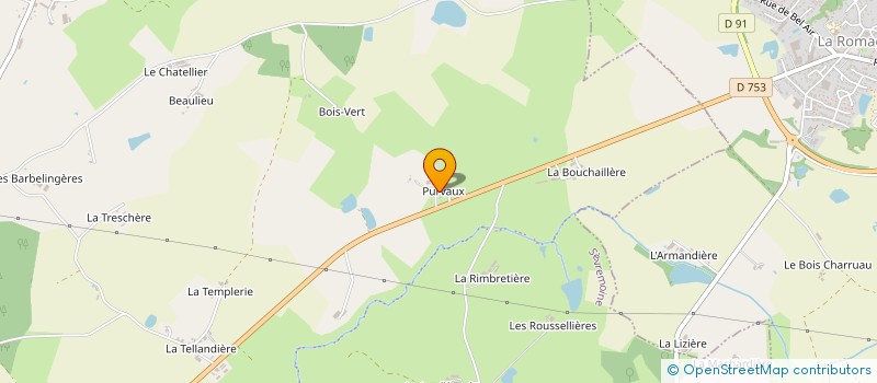localisation de l'entreprise SARL HALLEREAU à SEVREMOINE