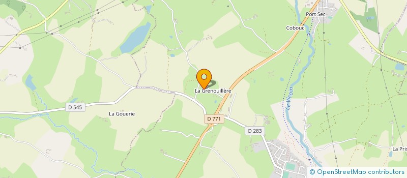 localisation de l'entreprise SARL HAMELIN ET MARTIN  MONTIGNE-LE-BRILLANT