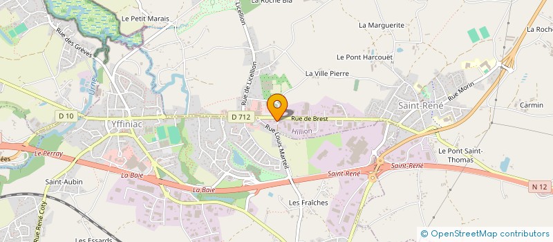 localisation de l'entreprise SARL HAMON à HILLION