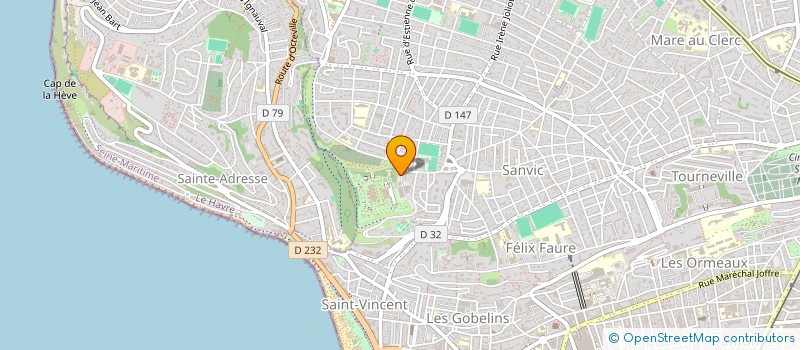 localisation de l'entreprise SARL HAMSSATH à LE HAVRE