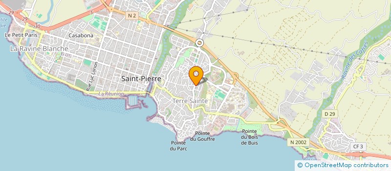 localisation de l'entreprise SARL HAN à SAINT-PIERRE