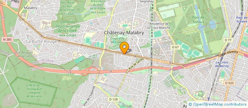 localisation de l'entreprise SARL HANESOF LOUAFI à CHATENAY-MALABRY