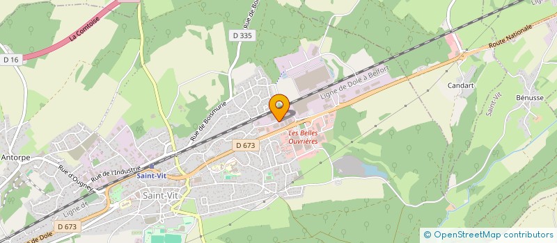 localisation de l'entreprise SARL HAPPAX à SAINT-VIT
