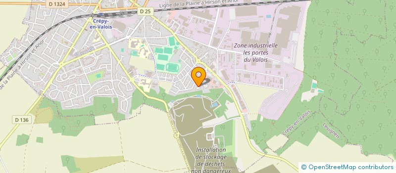 localisation de l'entreprise SARL HAPPY DAYS  CREPY-EN-VALOIS