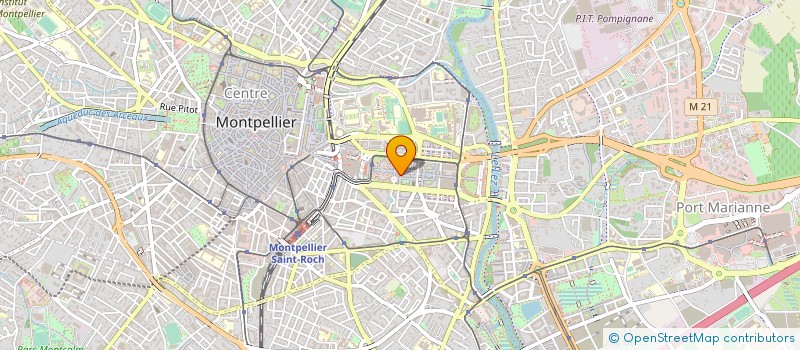 localisation de l'entreprise SARL HAPPY PEOPLE AT WORK à MONTPELLIER