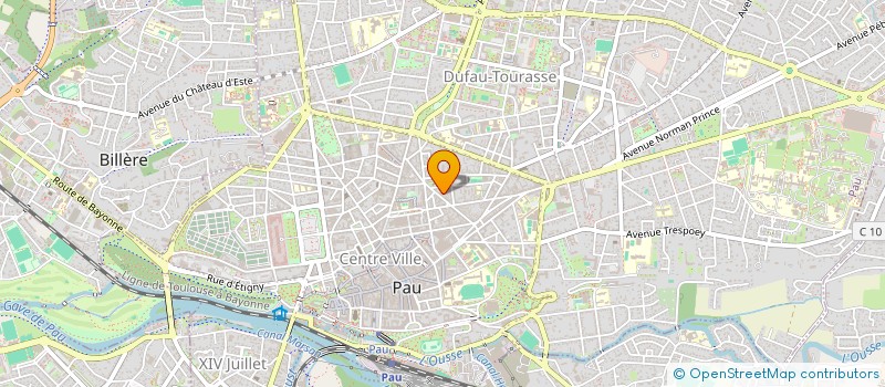 localisation de l'entreprise SARL HAPY à PAU