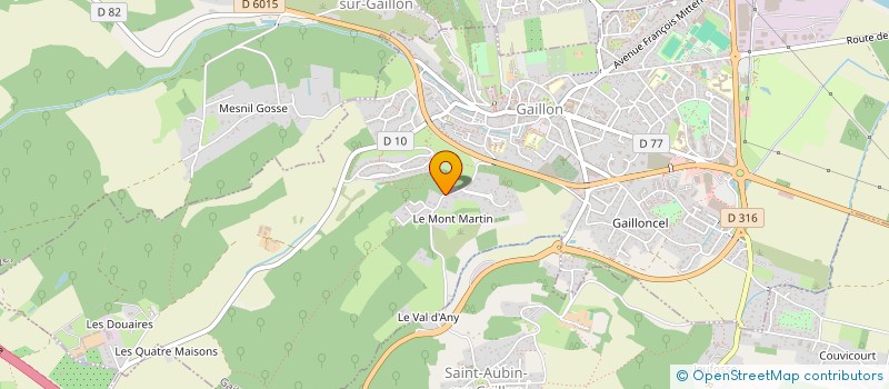 localisation de l'entreprise SARL HARAS D EPEOS  GAILLON