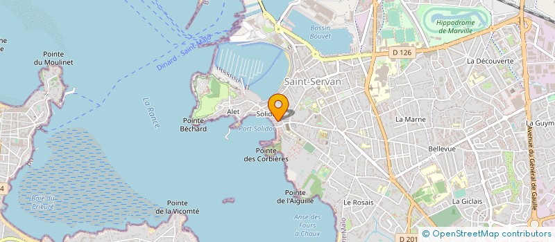 localisation de l'entreprise SARL HARDEN  SAINT-MALO