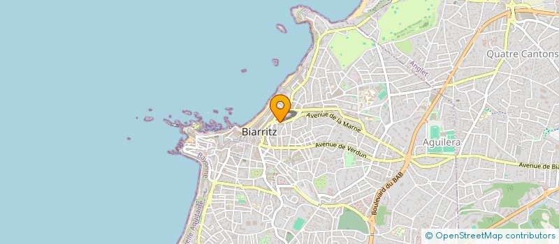 localisation de l'entreprise SARL HARDY  BIARRITZ