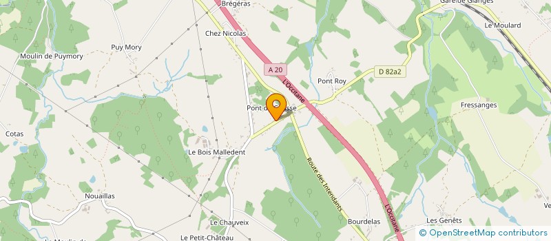 localisation de l'entreprise SARL HARDY  VICQ-SUR-BREUILH