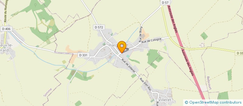 localisation de l'entreprise SARL HARGICOURT BETAIL  HARGICOURT