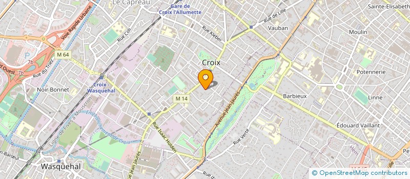 localisation de l'entreprise SARL HARITOS à CROIX