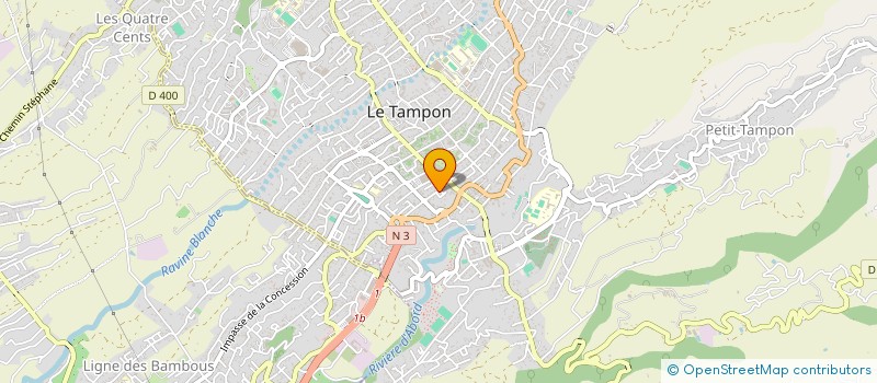 localisation de l'entreprise SARL HARLEM STREET  LE TAMPON