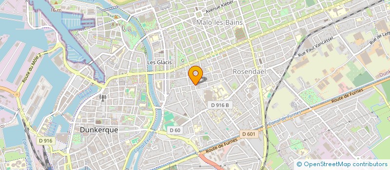 localisation de l'entreprise SARL HARMONIA à DUNKERQUE