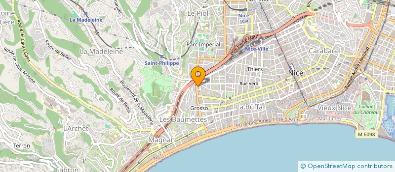 localisation de l'entreprise SARL HARMONIA RENOV  NICE