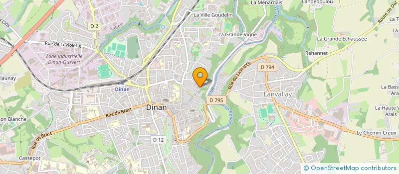 localisation de l'entreprise SARL HARMONIKA à DINAN