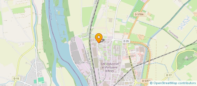 localisation de l'entreprise SARL HARMONY  ARLES