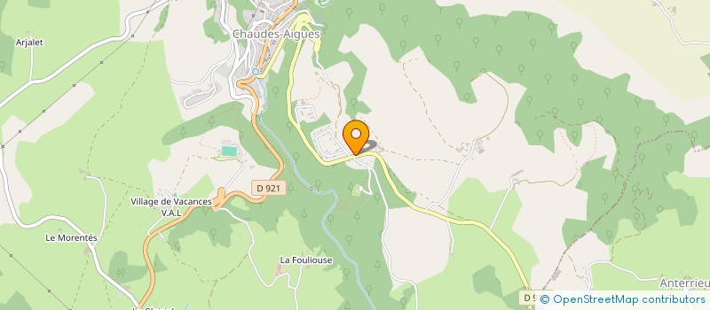 localisation de l'entreprise SARL HARPAGO à CHAUDES-AIGUES