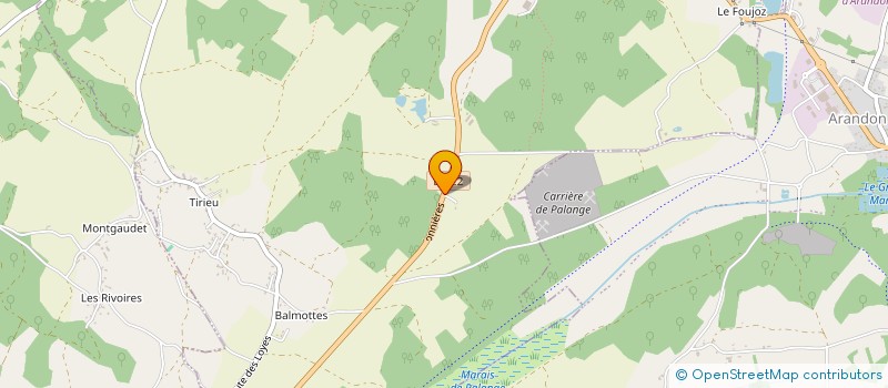 localisation de l'entreprise SARL HARPIGNIES à MORESTEL