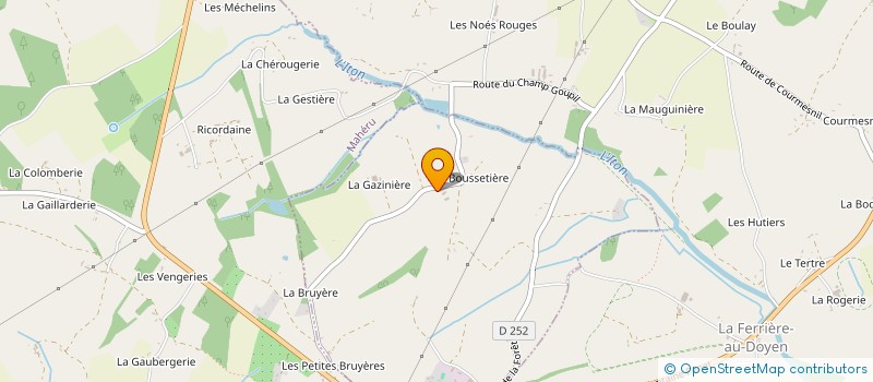 localisation de l'entreprise SARL HARS DE LA MELANDRIE à MOULINS-LA-MARCHE