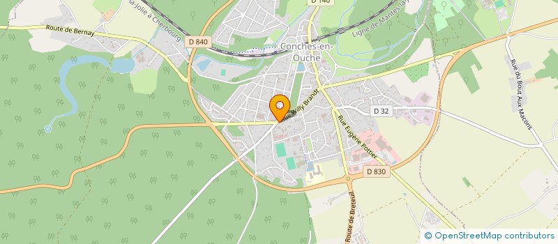 localisation de l'entreprise SARL HARY'S à CONCHES-EN-OUCHE