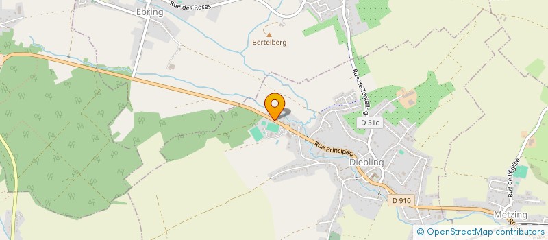 localisation de l'entreprise SARL HASEL  DIEBLING