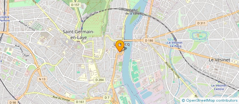 localisation de l'entreprise SARL HASSANI  LE PECQ