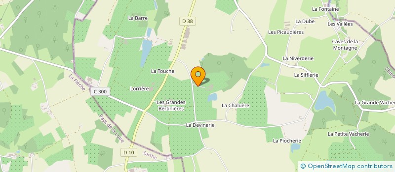 localisation de l'entreprise SARL HAUBERT à SAINT-AUBIN-LE-DEPEINT