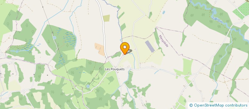 localisation de l'entreprise SARL HAURAT ET FILS  MESPLEDE