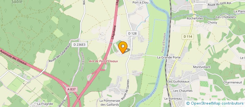localisation de l'entreprise SARL HAURY  PORT D'ENVAUX