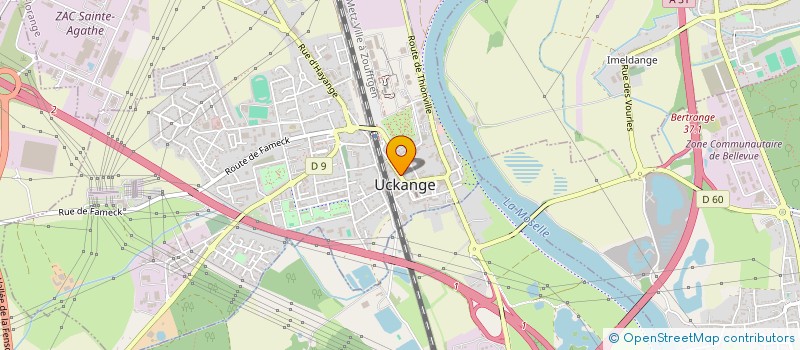 localisation de l'entreprise SARL HAUSHERRR  UCKANGE