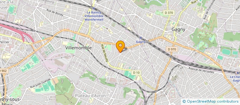 localisation de l'entreprise SARL HAUSSAIRE MATUREL à VILLEMOMBLE