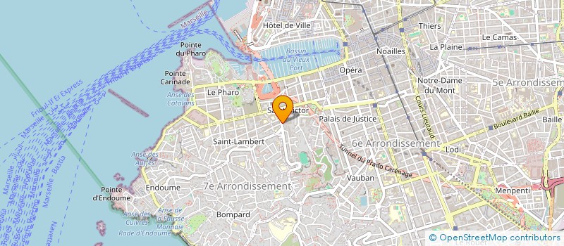 localisation de l'entreprise SARL HAUTE COIFFURE L.L. à MARSEILLE