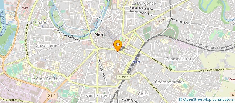 localisation de l'entreprise SARL HAUTE PERFORMANCE ENVIRONNEMENTALE à NIORT