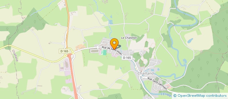 localisation de l'entreprise SARL HAVARD à CHAILLAND