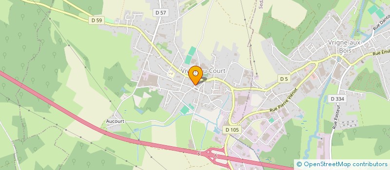 localisation de l'entreprise SARL HAWAI COUMOR  VIVIER-AU-COURT