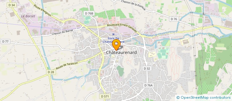 localisation de l'entreprise SARL HAWECKER FRERES à CHATEAURENARD