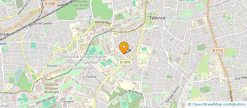 localisation de l'entreprise SARL HAY PERE ET FILS  TALENCE