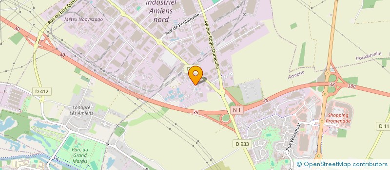 localisation de l'entreprise SARL HAY VELLA MANUTENTION à AMIENS