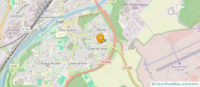 localisation de l'entreprise SARL HAYAT PHONE à CREIL