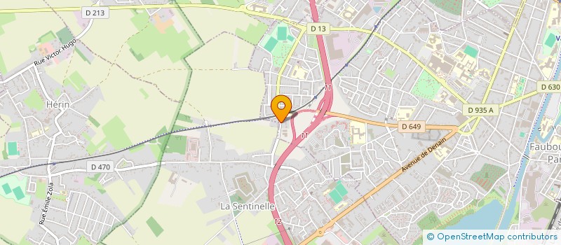 localisation de l'entreprise SARL HAYOIT JEROME  VALENCIENNES