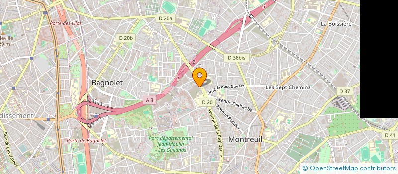 localisation de l'entreprise SARL HAYTA  MONTREUIL