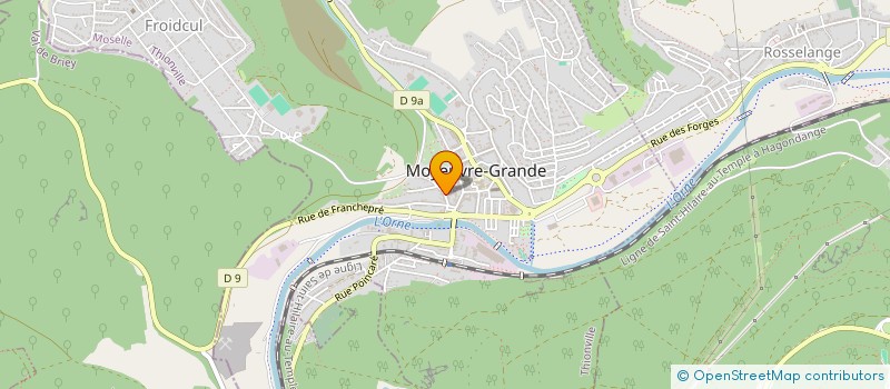 localisation de l'entreprise SARL HC  MOYEUVRE-GRANDE