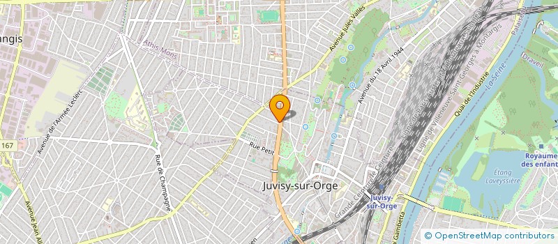 localisation de l'entreprise SARL HD à JUVISY-SUR-ORGE