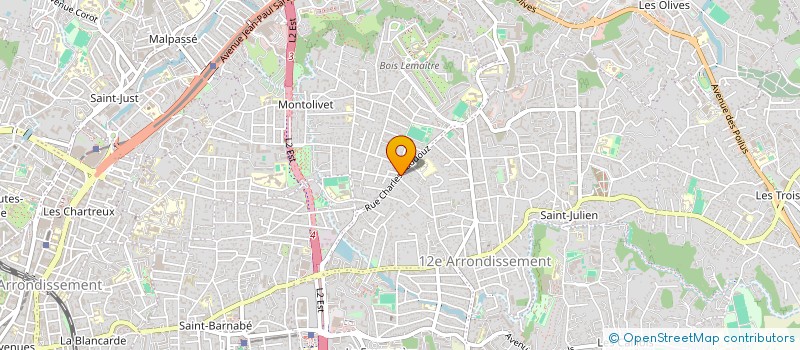 localisation de l'entreprise SARL HD  MARSEILLE