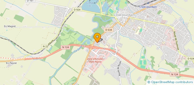 localisation de l'entreprise SARL HD à L'ISLE-JOURDAIN