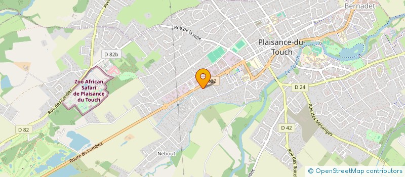 localisation de l'entreprise SARL HD  PLAISANCE-DU-TOUCH