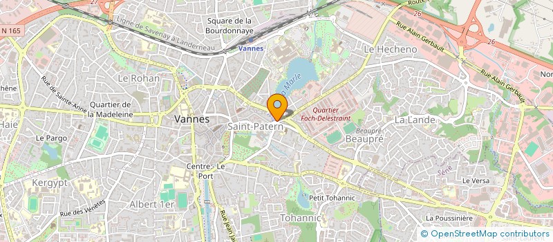 localisation de l'entreprise SARL HDIG à VANNES