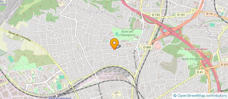 localisation de l'entreprise SARL HDS ARGENTEUIL à ARGENTEUIL