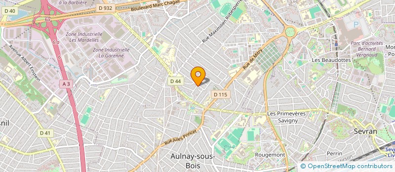 localisation de l'entreprise SARL HE à AULNAY-SOUS-BOIS